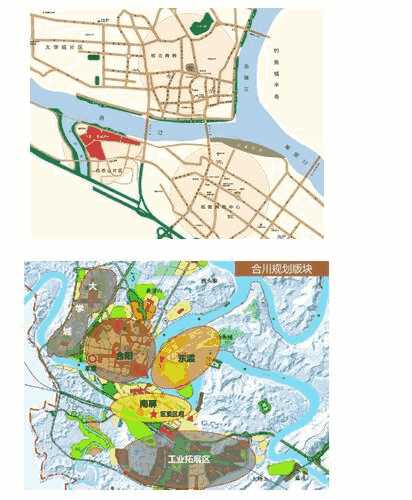 合川交通规划图高清图片